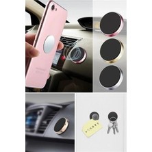 SÜS Tüm Modellerle Uyumlu Manyetik Araç Içi Telefon Tutucu Çok Amaçlı Güçlü Mıknatıs Tutucu