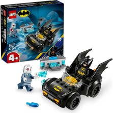 SÜS Dc: ve Batmobile, Mr. Freeze’e Karşı 76301-4 Yaş ve Üzeri Süper Kahraman Seven Çocuklar Için Oyuncak Yapım Seti, Doğum Günü Hediyesi (63 Parça)