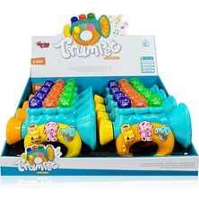 NW NessiWorld JLG-855-38A Işıklı ve Müzikli Trompet Bebek -Vrd