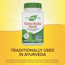 Nature’s Way Nature's Way Gotu Kola Herb Longevity & Vitality 100 Vegan Caps