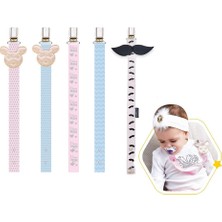 NW NessiWorld Emzik Tutacağı Desenli 427 Mavi Ayıcık