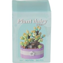 NW NessiWorld P1256 Simülasyon Çiçek Serisi 263 Parça Block Oyuncak