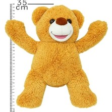 SÜS Ce-Ee Yapan Hareketli Peluş Ayı - Türkçe Konuşan ve Saklambaç Oynayan Eğitici Bebek Oyuncağı - Uyku Arkadaşı