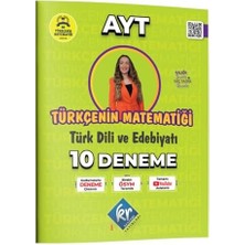 SÜS Gamze Hoca Türkçenin Matematiği Ayt Türk Dili ve Edebiyatı 10 Deneme Kr Akademi Yayınları