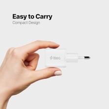 SÜS Smartcharger 20W Pd Seyahat Hızlı Şarj Aleti Beyaz 2SCP01B