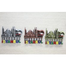EkoAlışverişDünyam Sarkaçlı Istanbul Temalı Magnet - Model 2