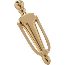 SÜS Bu Grup 852394 6 – 1/5,1 cm Kapı Tokmağı – Masif Pirinç – Parlak Pirinç Finish Tekli Paket