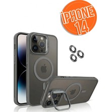5DM iPhone 14 Uyumlu Magsafe Destekli Askeri Sınıf Darbe Emici Kılıf Kamera Lens Koruması Hediyeli