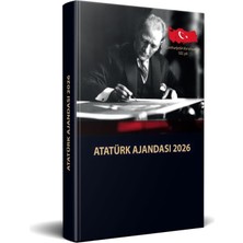 SÜS 2026 Atatürk Ciltli Ajanda ve Müzkli ve Işıklı Izmir Marşı Kar Küresi