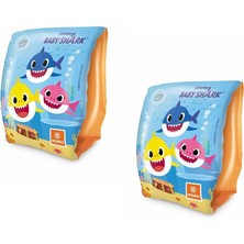 NW NessiWorld Şişme Kolluk Baby Shark 15X23 cm