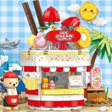 NW NessiWorld P881202 Teddy Dondurma Salonu 369 Parça Block Oyuncak