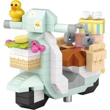 NW NessiWorld LZ8614 Nessiworld Sevimli Motor Blok Seti Nessiworld Poşet