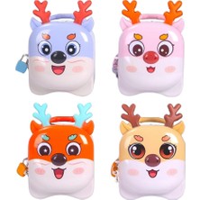 NW NessiWorld Kilitli Metal  geyik Kumbara