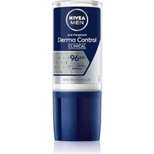 SÜS Men Erkek  Deodorant Derma Control Clinical 50 Ml,96 Saat Üstün Koruma,anti-Perspirant,c Vitamini,ekstra Kuruluk