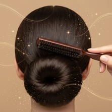 EkoAlışverişDünyam Ahşap Saplı Topuz Tarağı