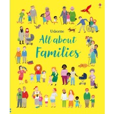 Usborne - All About Families Sosyal Duygusal Gelişimi Destekleyen 3+ Yaş İçin Eğitici Kitap