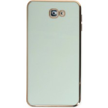 Hsc Bilişim Galaxy J7 Prime Kılıf Volet Silikon - Yeşil