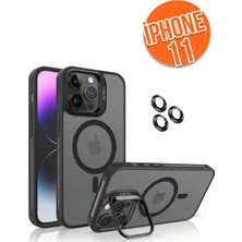 5DM iPhone 11 Uyumlu Magsafe Destekli Askeri Sınıf Darbe Emici Kılıf Kamera Lens Koruması Hediyeli