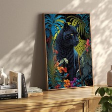 NW NessiWorld 20071 Puzzle 500 Black Panther With A Tropical