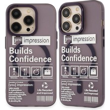 Hsc Bilişim Iphone 14 Kılıf Apollo Magneticsafe Desenli Kapak - Apollo Mor - 6