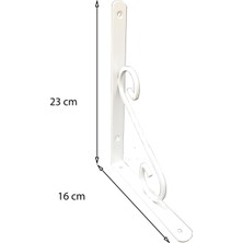 Ferforje Raf Altı No:3 Beyaz