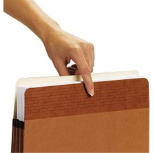 SÜS Dosya Cebi, Düz Kesim Tablet, 3 – 1/2 Inç Genişletme, Yasal Ölçü, Ters Düşme, Kutu Başına 25 (73210)