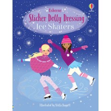 Usborne Sticker Dolly Dressing Buz Patencileri Eğlenceli Tasarım ve Yaratıcılık İçin Çocuk Kitabı