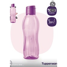 Tupperware Eco Şişe 1 Lt Mor