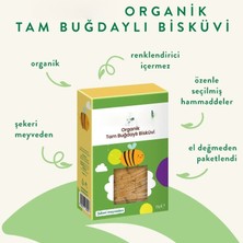 NW NessiWorld Organik Tam Buğdaylı Bisküvi 55GR