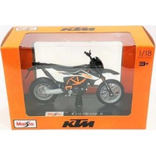 NW NessiWorld Maisto 1/18 Ktm 690 Smc R Motosiklet