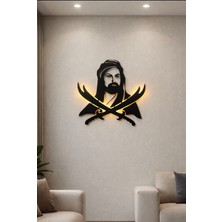 Zuzuca Store Hz.ali Zülfikar Kablosuz Ledli Duvar Dekorasyon