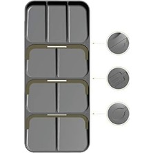 SÜS 9 Bölmeli Çekmece Kaşık,çatal Düzenleyici, Kaşıklık Decobella