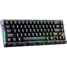 Attack Shark R68 He Rgb 8000 Hz Rapid Trigger - Snap Tap 0.005 mm Karbon Fiber Manyetik Klavye