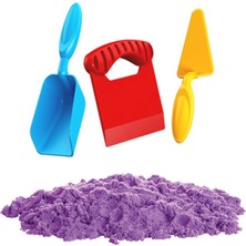 NW NessiWorld 03694 Aksesuarlı Mor Kinetik Oyun Kumu 1000 gr
