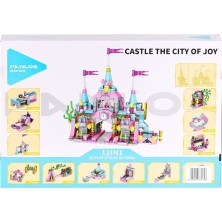 NW NessiWorld P633012 Panlos Tuğla Şehri 556 Parça Blok Seti -Vagon Life