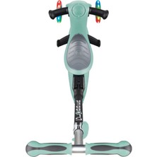 NW NessiWorld Globber Go Up Deluxe Scooter (Işıklı) Mint Yeşili
