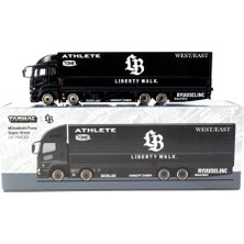 NW NessiWorld Tarmac Works 1/64 Mitsubishi Fuso Super Great Lb-Trucks Black