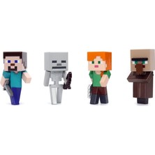 NW NessiWorld 9385138300W04 Minecraft Figures 2 5 Wave 4die-Cast Pop-Culture Collectible (Adet Fiyatıdır)