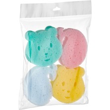 NW NessiWorld 4lü Bebek Banyo Süngeri 618