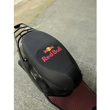 Şimika Redbull Siyah Penye Motorsiklet Sele Kılıfı 1.kalite Likrali Penye Yıkanabilir