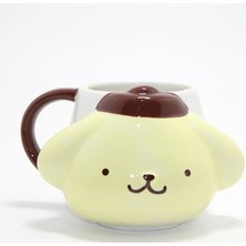 EkoAlışverişDünyam Pompompurin 3D Tasarım Seramik Kupa Bardak