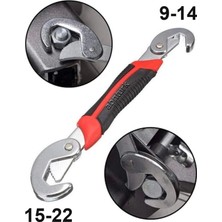 Abnturk 1 Adet 2 Ağız 8-22MM Akıllı Kombine Anahtar Universal Nano Kurbağcık Kolay Ayarlanan Güçlü Kavrayıcı