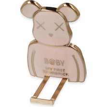 LuxeGem Astro Stand Ayıcık - Pembe