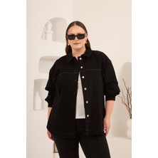 Gör&Sin Kadın Mont 9855 Siyah