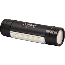 LuxeGem Powerbank Kafa Feneri WT-051