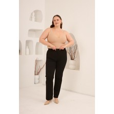 Gör&Sin Kadın Kanvas Pantolon 1845 Siyah