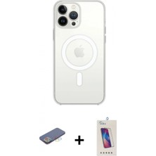 İlk El Grup Ieg™ iPhone 13 Pro Max Ahenk Yansıma Prime - Siyah Joko 5d Cam + Mavi Renkli Kamera Lens Koruma Cam