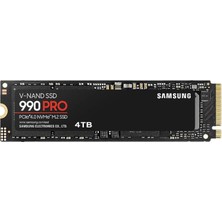 Tuba Toptaş 4 Tb 990 Pro Samsung Nvme M.2 MZ-V9P4T0BW Pcıe 7450-6900 Mb/s Samsung Tr Garantılı