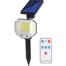 İsingir Shopping PM-14917 Sensörlü Kumandalı 3 Kademeli Solarlı Bahçe Aydınlatma Lambası