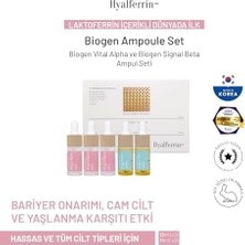 SÜS Biogen Ampoule Set | Cilt Ampul Seti | Cilt Bariyer Onarıcı | Cilt Parlaklığı ve Elastikiyeti Için 5 Ampul | Vital Alpha ve Signal Beta Formülleri | Tüm Cilt Tipleri Için